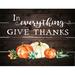Gracie Oaks In Everything Give Thanks Decorative Accent Wood in Brown | 12 H x 9 W x 1 D in | Wayfair E2C15627E9DF424BBC850651CC476356