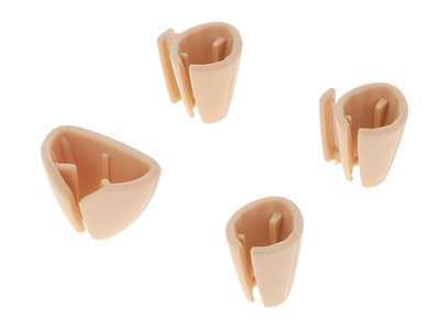 Hide-a-mic DPA 4060 Lav.-Clip Set beige