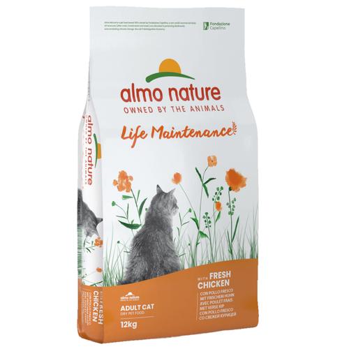 12kg Huhn & Reis Almo Nature Holistic Katzenfutter trocken