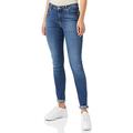 7 For All Mankind Women's Hw Skinny Jeans, Blue (Mid Blue RL), W26/L30 (Size: 26)