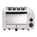Dualit 47454 Classic Toaster, 4 Slot, Feather