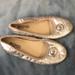 Michael Kors Shoes | Beautiful Silver Michael Kors . | Color: Silver | Size: 4g
