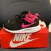 Nike Shoes | Black And Pink Nike Shoes For Little Girls | Color: Black/Pink | Size: 2g