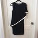 Ralph Lauren Dresses | Black And White Ralph Lauren Asymmetrical Dress | Color: Black/White | Size: 12