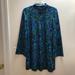 Zara Dresses | Brand New Zara Floral Mini Dress Size S! | Color: Blue/Green | Size: S