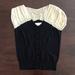 Anthropologie Sweaters | Anthropologie Guinevere Black Sweater Xs | Color: Black/Cream | Size: Xs