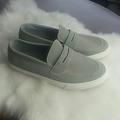 American Eagle Outfitters Shoes | American Eagle Gray Loafer Sneaker | Color: Gray/White | Size: 5