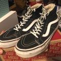 Vans Shoes | Black Sk8-Hi Slim Vans | Color: Black/White | Size: 6.5