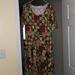 Lularoe Dresses | Brand New Xl Lularoe Nicole Dress | Color: Black/Green/Red/Yellow | Size: Xl