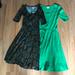 Lularoe Dresses | Bundle Lularoe Shirley Dresses | Color: Green | Size: S