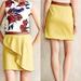 Anthropologie Skirts | Anthropologie Hd In Paris Yellow Petal Skirt | Color: Yellow | Size: 10