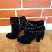 Jessica Simpson Shoes | Jessica Simpson Black Suede Ankle Boots | Color: Black | Size: 7