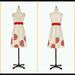 Anthropologie Dresses | Anthropologie Floreat Red&White Pocket Dress Sz 2 | Color: Cream/Red | Size: 2