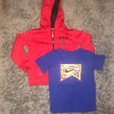 Nike Shirts & Tops | Bnwot Nike Boys Bundle | Color: Blue/Red | Size: 5b