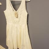American Eagle Outfitters Dresses | American Eagle Dress Size 4 | Color: Cream/White | Size: 4
