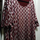 Lularoe Tops | Bnwot Lularoe Irma, 2x, Elegant, Red And Silver | Color: Red/Silver | Size: 2x