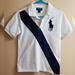 Polo By Ralph Lauren Shirts & Tops | Boy's Ralph Lauren Polo Shirt Size Medium | Color: Blue/White | Size: Mb