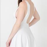 Brandy Melville Dresses | American Apparel Skater Dress | Color: White | Size: L