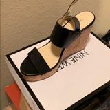 Nine West Shoes | Brand New Nine West Wedges | Color: Black | Size: 9.5