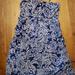 American Eagle Outfitters Dresses | American Eagle Strapless Mini Dress | Color: Blue/White | Size: 14