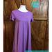 Lularoe Dresses | Bundle Of 2 Xxs Lularoe Carly Dresses | Color: Pink/Purple | Size: Xxs