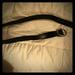 American Eagle Outfitters Accessories | Black Leather Belt | Color: Black/Silver | Size: Size 6-8 Pants