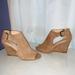 Nine West Shoes | Beautiful Tan Suede Wedge! | Color: Tan | Size: 10