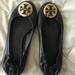 Tory Burch Shoes | Black Tory Burch Reva Flats | Color: Black | Size: 7