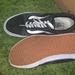 Vans Shoes | Black And White Vans Low Top | Color: Black/White | Size: 10