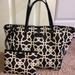 Kate Spade Bags | Black Gold And White Kate Spade Tote And Wristlet | Color: Black/Gold | Size: Os