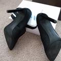 Nine West Shoes | Blk/ Pony Hair Stiletto Shoe | Color: Black | Size: 9.5