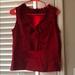 Nine West Tops | Blouse | Color: Red | Size: 8