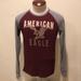 American Eagle Outfitters Shirts | American Eagle Red & Gray Men Xs Long Sleeve Shirt | Color: Gray/Red | Size: Xs