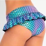 Disney Swim | Ariel Pearls Swim Bikini Bottom Scales Skirted | Color: Blue/Purple | Size: Various