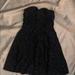 American Eagle Outfitters Dresses | American Eagle Strapless Dress | Color: Black/Blue | Size: 2