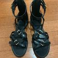 Tory Burch Shoes | Black Tory Burch Sandals | Color: Black | Size: 7