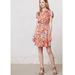 Anthropologie Dresses | Anthropologie Maeve Floral Spectrum Dress | Color: Gray/Orange | Size: 10