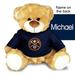 Navy Denver Nuggets Personalized 10'' Plush Bear