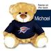 "Navy Oklahoma City Thunder Personalized 10'' Plush Bear"