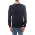 Armani Men's Virgin Wool Logo Jumper Navy XL