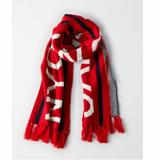 American Eagle Outfitters Accessories | American Eagle New York City Logo Scarf- Brand New | Color: Black/Red | Size: Os