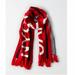American Eagle Outfitters Accessories | American Eagle New York City Logo Scarf- Brand New | Color: Black/Red | Size: Os
