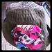 Anthropologie Accessories | Anthropologie Cloche Bucket Hat Flower Green | Color: Green/Pink | Size: Os
