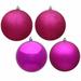 The Twillery Co.® Holiday Décor Ball Ornament Plastic in Pink | 1.6 H x 1.6 W x 1.6 D in | Wayfair B697C56A98244B0D8AA932854EDF0468