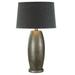 World Menagerie Banham 30" Standard Table Lamp Ceramic/Fabric in Gray | 30 H x 18 W x 18 D in | Wayfair BE10021DBE2A4EEB85D0613AD683A83D