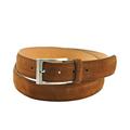 Loake Men's Suede William Belt Tan 34