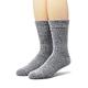 Warrior Alpaca Socks - Unisex Toasty Toes Ultimate Alpaca Socks For Men And Women - grey - Medium