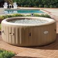 Whirlpool INTEX Pure Spa Bubble sahara tan 196x71 rund 28426