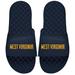 Men's ISlide Navy West Virginia Mountaineers Wordmark Slide Sandals