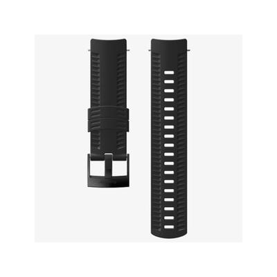 "Suunto Watch Accessories Athletic 2 24mm Silicone Strap Black M Model: SS050214000"